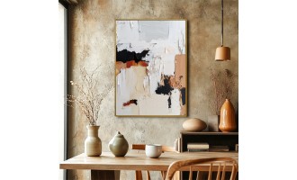 Olejne obrazy w stylu wabi sabi – piękno niedoskonałości