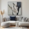 Echoes of Peaks – abstrakcyjne geometryczne płótno: podnieś minimalistyczne wnętrza