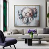 Emotive Companion – Nowoczesna, abstrakcyjna sztuka ścienna inspirowana stylem KAWS