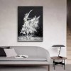 Ethereal Dance – Oryginalny minimalistyczny abstrakcyjny obraz olejny do salonu