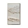 Ethereal Layers: Współczesny dyptyk impasto – Elegancka, neutralna, abstrakcyjna sztuka ścienna