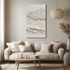Ethereal Layers: Współczesny dyptyk impasto – Elegancka, neutralna, abstrakcyjna sztuka ścienna