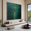 Luminous Depth – abstrakcyjny obraz olejny o fakturze