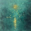 Luminous Depth – abstrakcyjny obraz olejny o fakturze