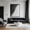 Minimalistyczny, geometryczny obraz o teksturze do nowoczesnych i industrialnych wnętrz