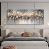 Misty Blossom Dreams – abstrakcyjny obraz kwiatowy do nowoczesnego wystroju domu