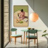 Picnic Bliss – figuratywny obraz w stylu vintage do nowoczesnej dekoracji ściennej