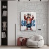 Uliczne wibracje – abstrakcyjny obraz olejny z psem w stylu pop-art, nowoczesna sztuka ścienna ze zwierzętami do młodzieżowych przestrzeni