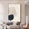 Wabi sabi WALL ART - Minimalistyczny FLOW #Iris008