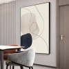 Wabi sabi WALL ART - Minimalistyczny FLOW #Iris008