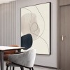 Wabi sabi WALL ART - Minimalistyczny FLOW #Iris008
