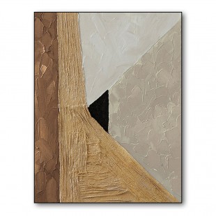 Wabi sabi Wall Art abstrakcyjna sztuka - Angular Elegance
